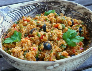 Griechischer Bulgursalat