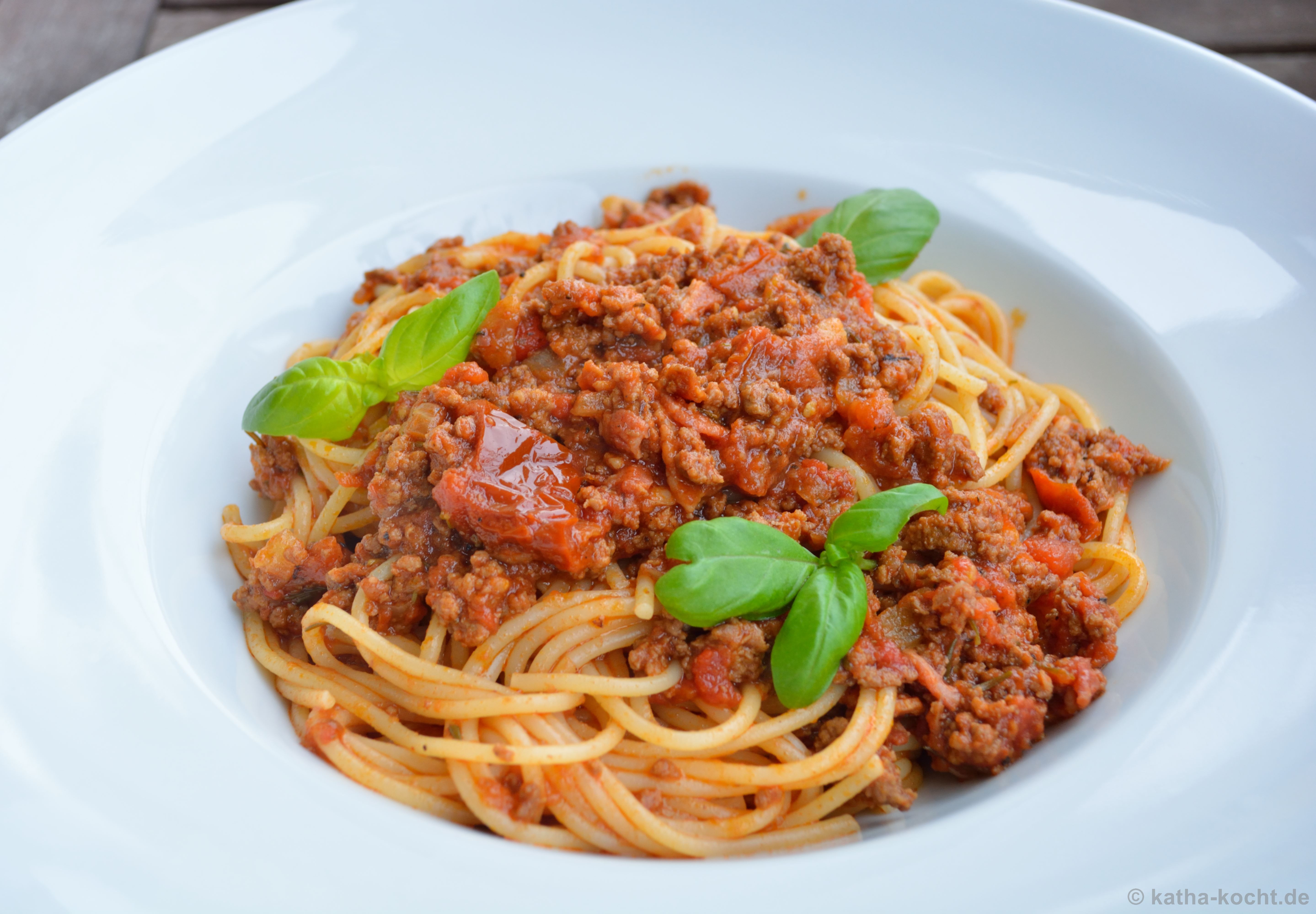 Spaghetti Bolognese - Katha-kocht!