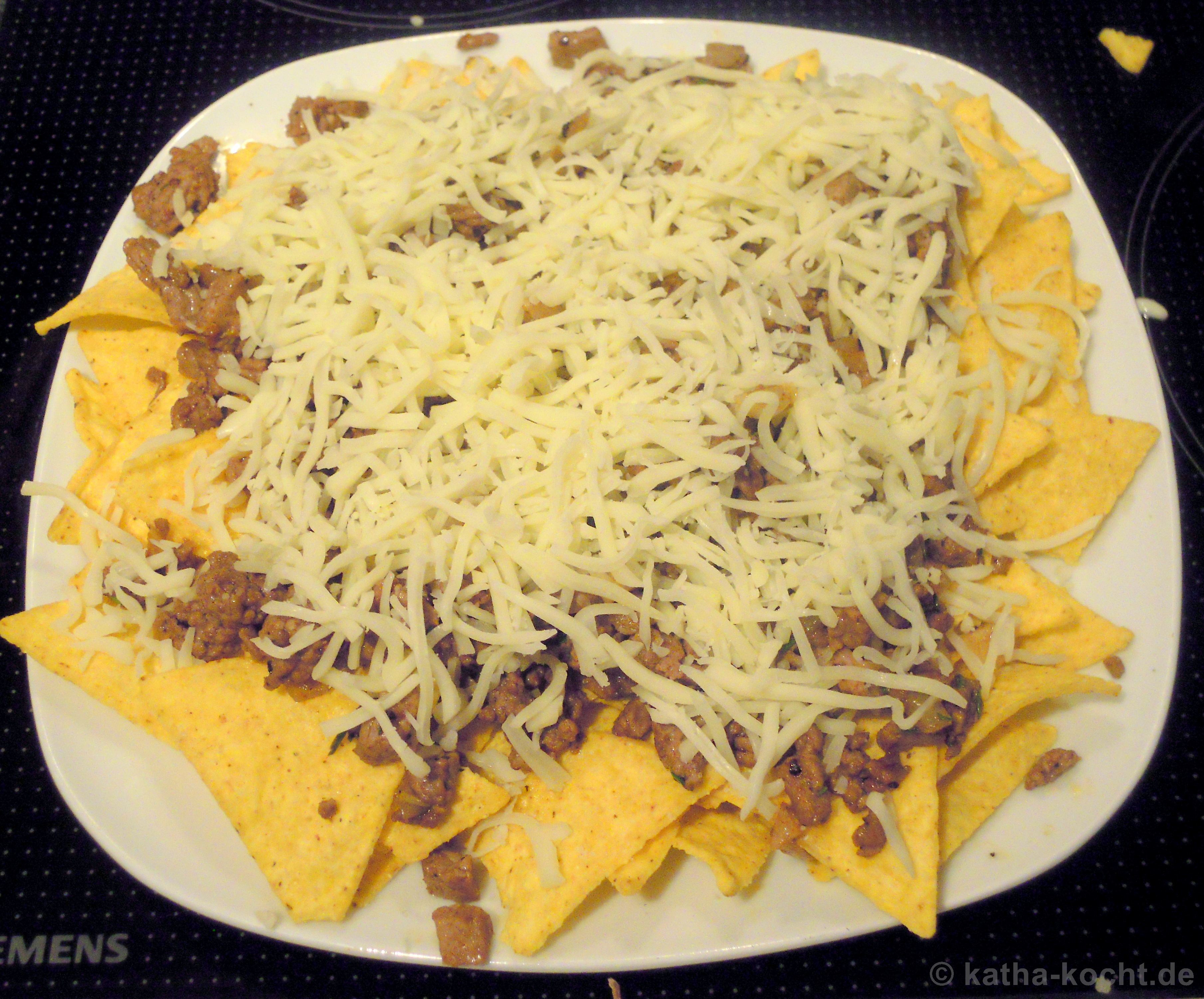 Nachos mit Hackfleisch und Käse - Katha-kocht!