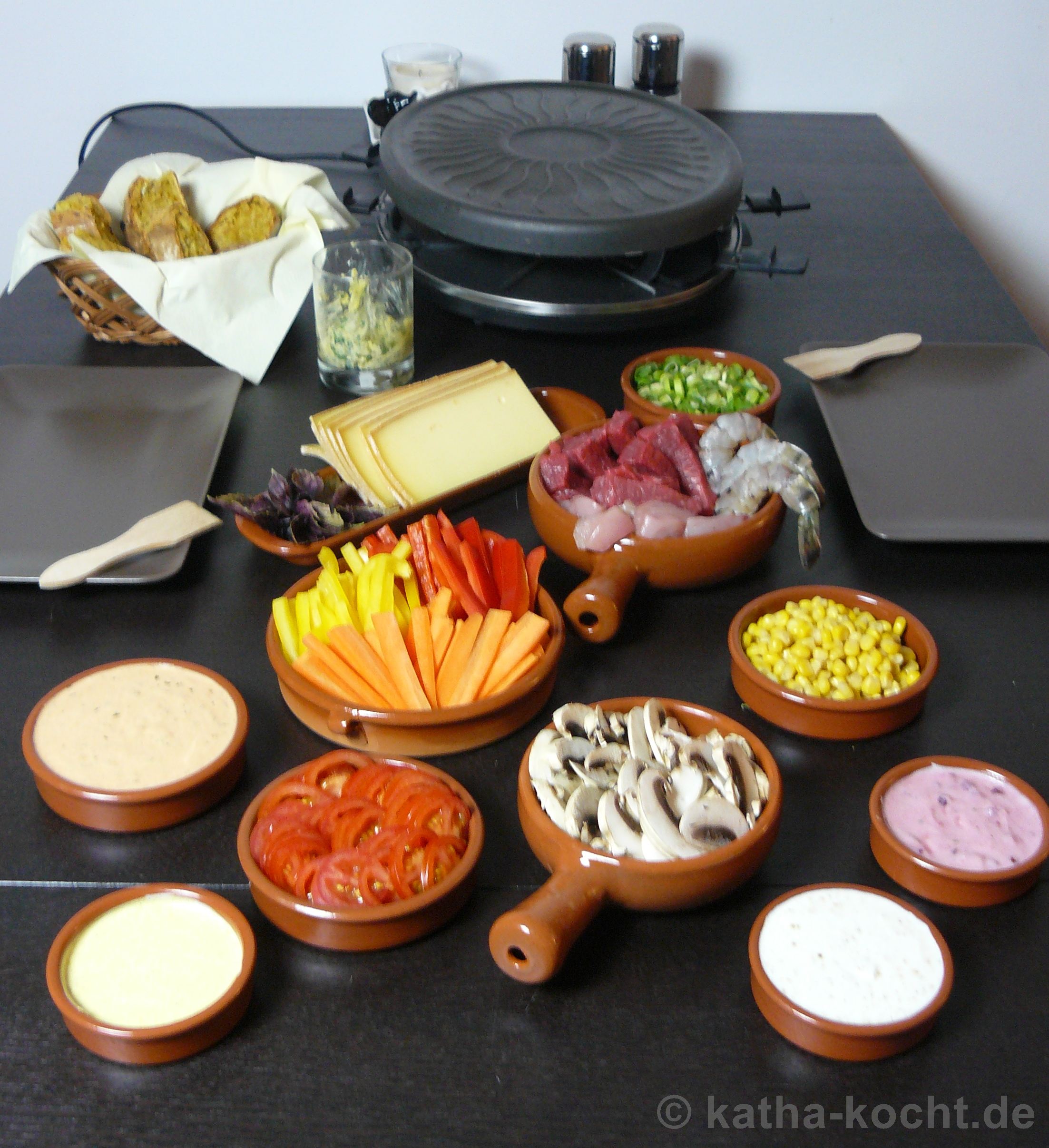 Raclette fleisch menge