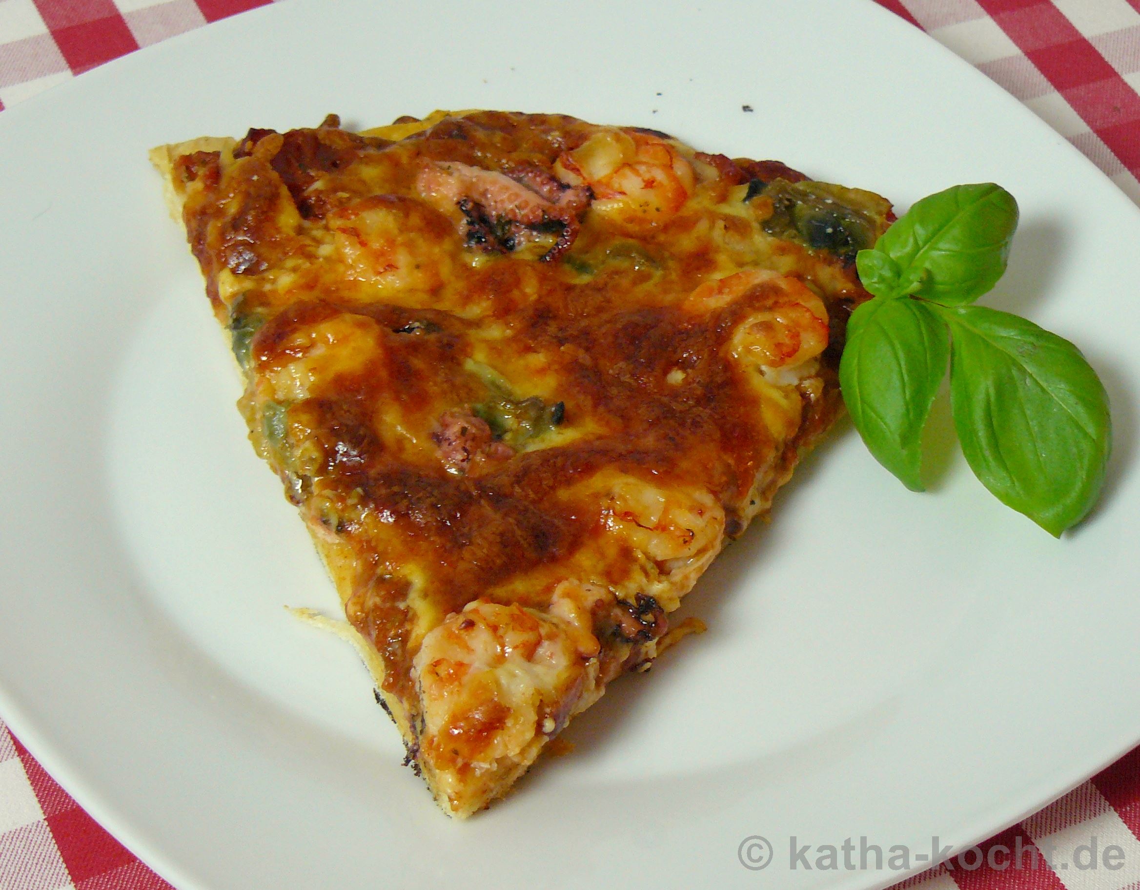 Pizza Frutti Di Mare Katha Kocht