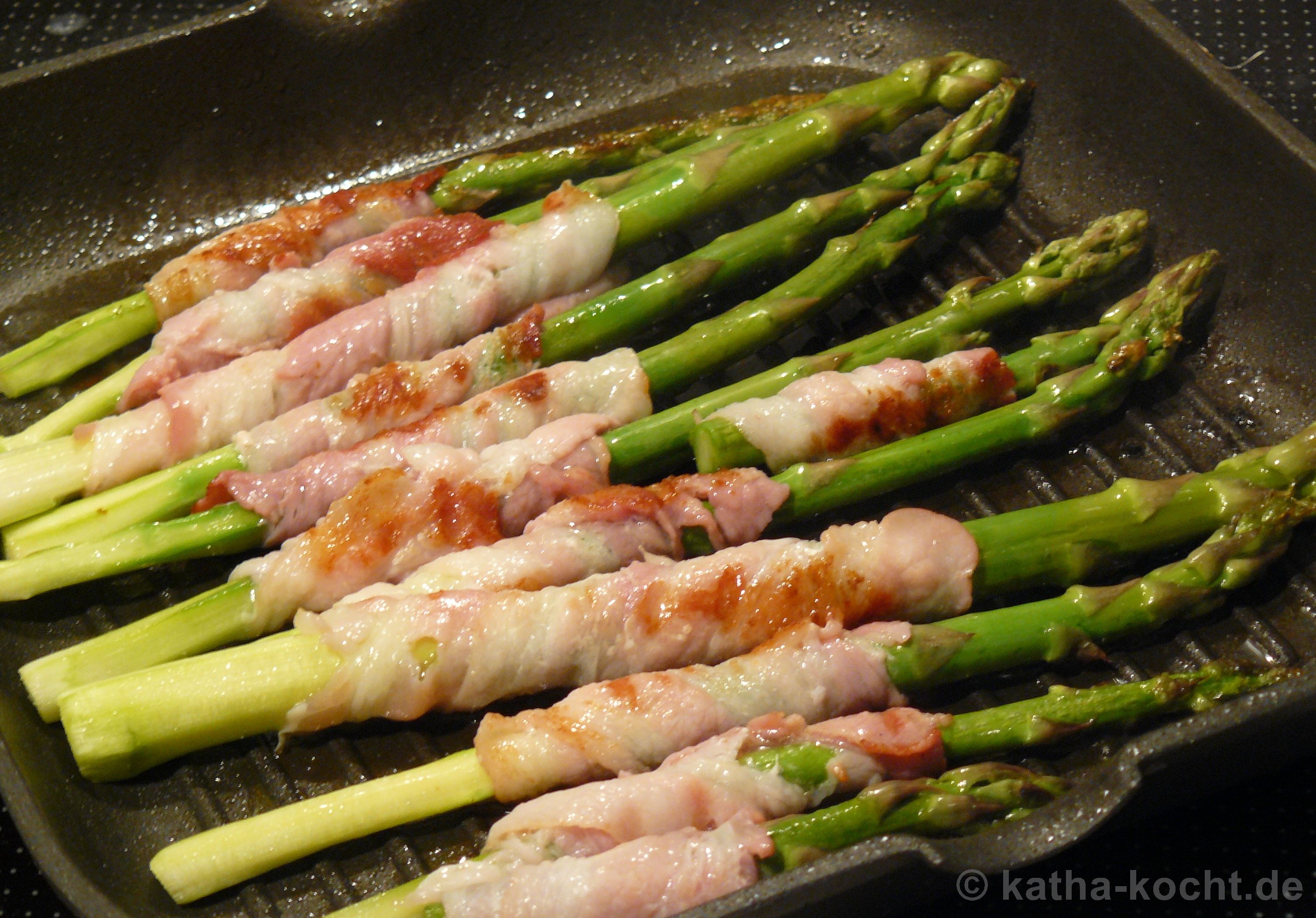 Spargel In Speck Mit Ei Zum Dippen Katha Kocht