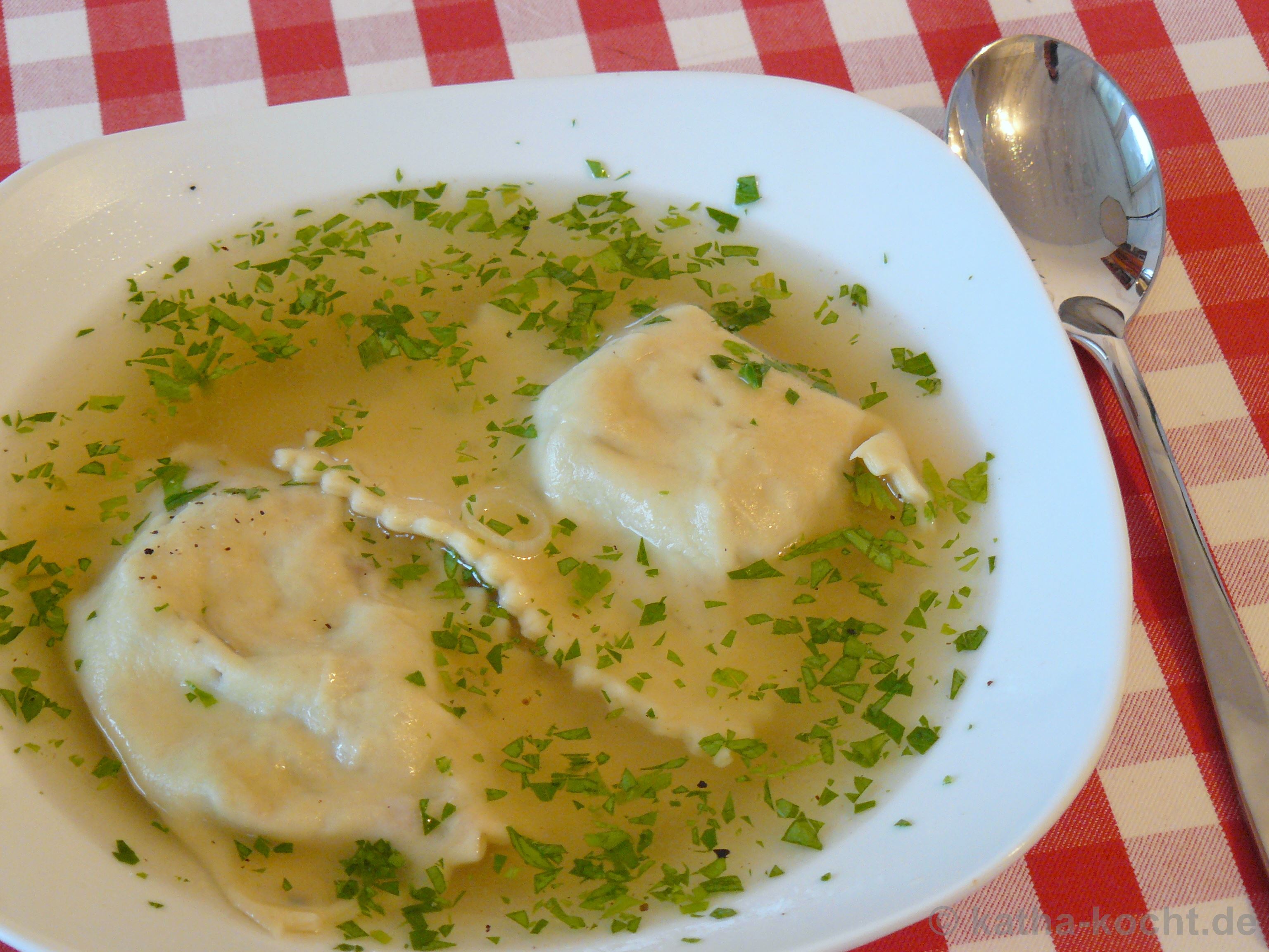 Maultaschen Vom Tafelspitz Katha Kocht