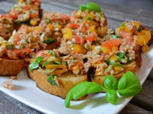 Thunfisch-Bruschetta