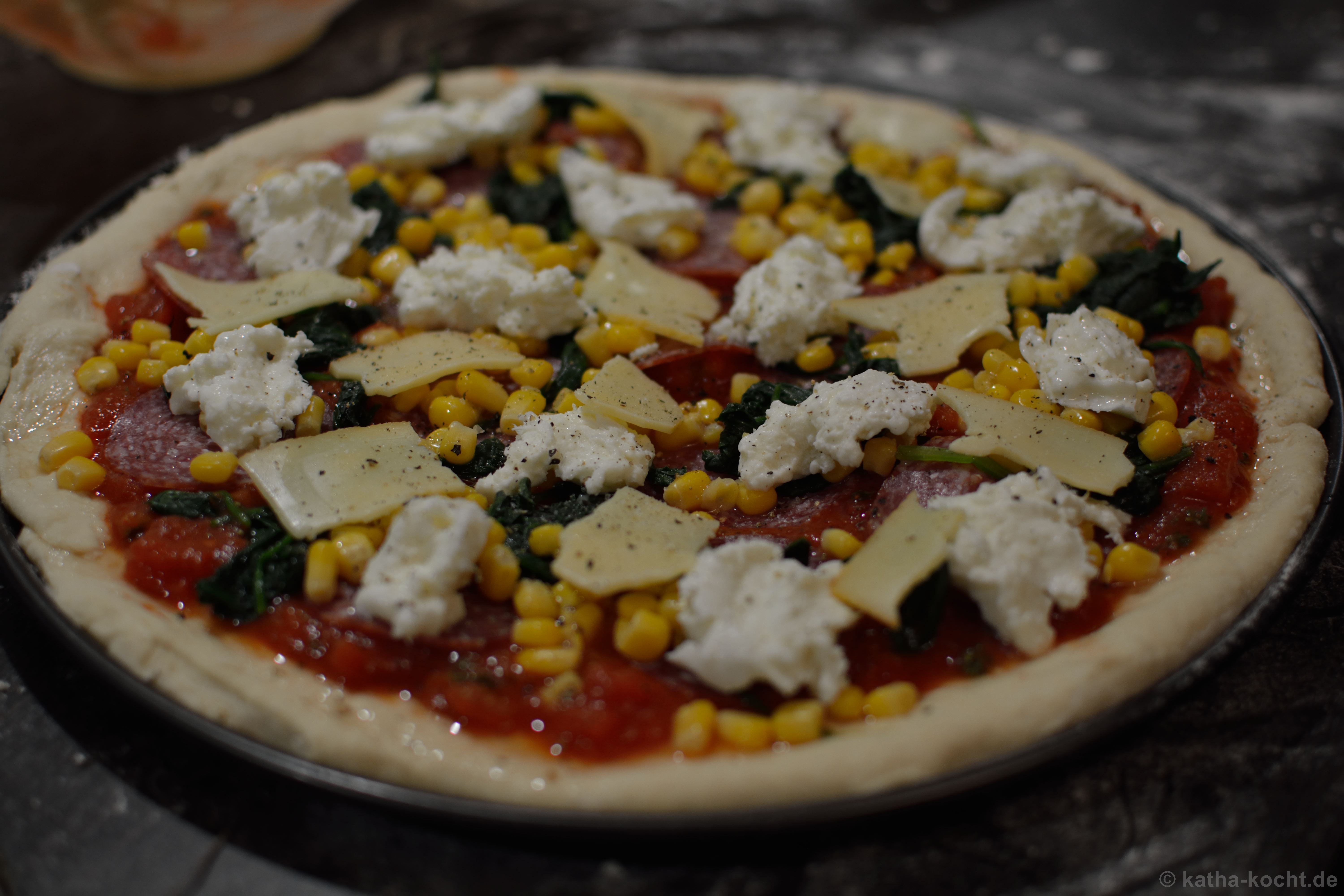 Pizzabrot Mit Salami — Rezepte Suchen