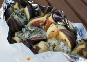 Gorgonzola Feigen vom Grill