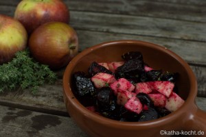 Rote Bete mit Apfel
