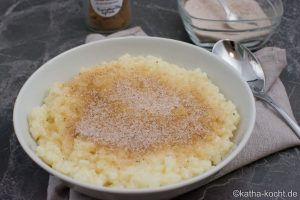 milchreis mit pumpkin pie spice