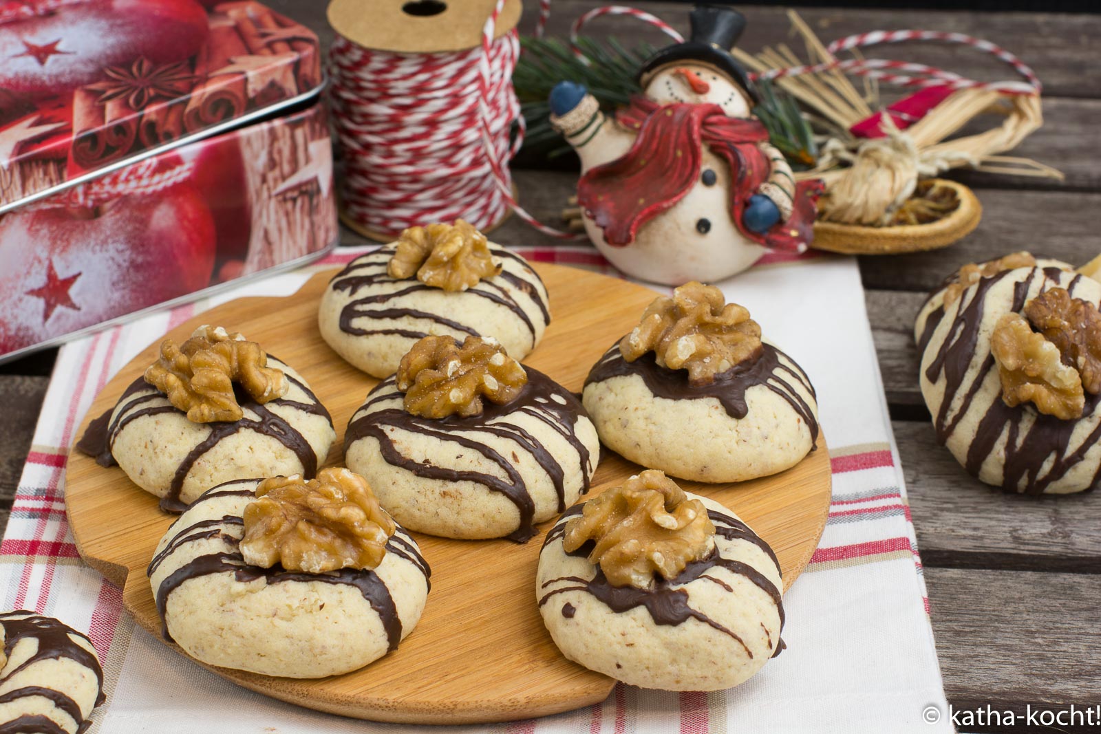 Weihnachtsgebäck - Walnussplätzchen - Katha-kocht!