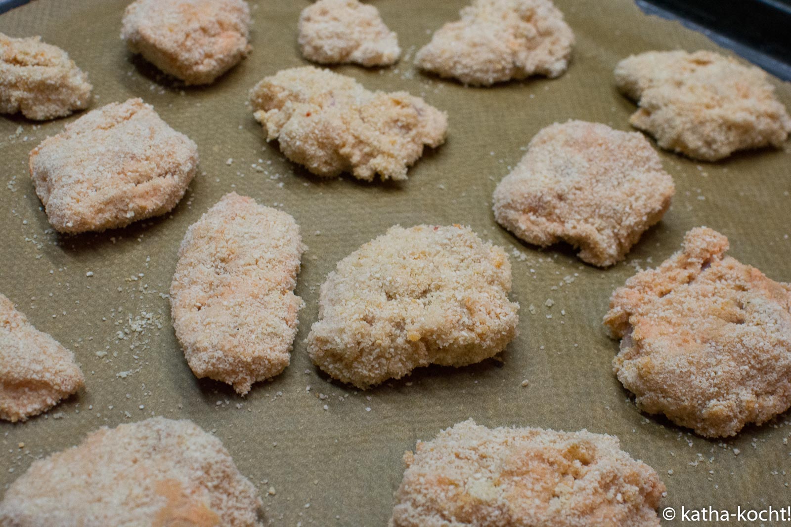 Chicken Nuggets aus dem Backofen - Katha-kocht!