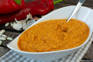 Bohnen-Paprika Dip
