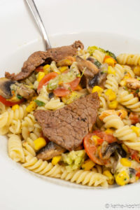 Cremige Pasta mit Resten vom Raclette