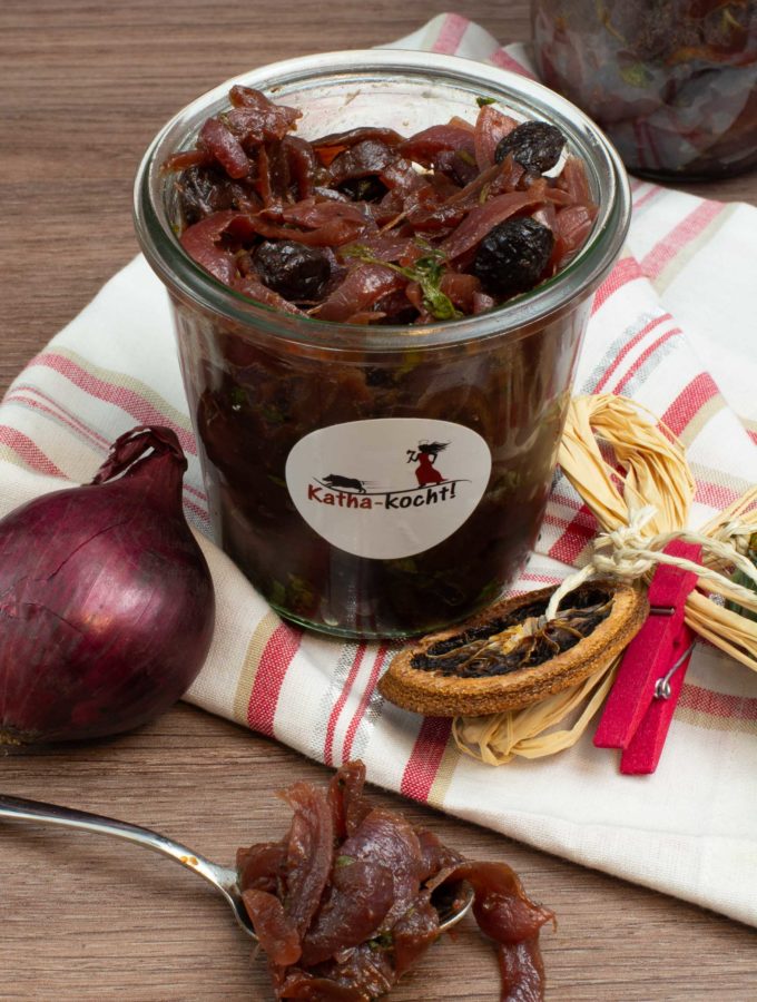 Zwiebelchutney - rote Zwiebel-Chutney