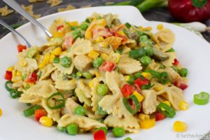 Puten-Curry Nudelsalat Puten-Curry Nudelsalat - ein leichter Nudelsalat