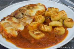 Überbackene Kalbsschnitzel