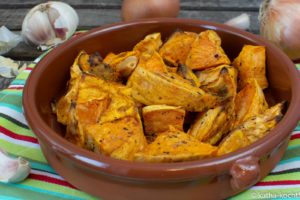 Tapas - Süßkartoffelecken