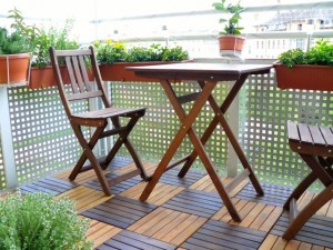 Neues Outfit für Balkonien