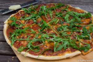 Chorizo-Rucola Pizza Chorizo-Rucola Pizza