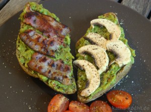 Guacamole auf's Brot