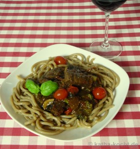 Rinderschmortopf mit Steinpilz-Pici