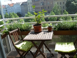 Kräutergarten auf Balkonien 2013