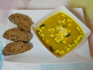 Kürbis-Zucchini Suppe