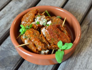 Tapas - Thunfisch-Tomaten-Päckchen Tapas - Thunfisch-Tomaten-Päckchen