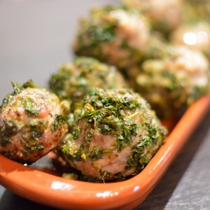 Tapas - Fleischbällchen im Kapernmantel
