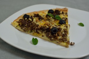 Griechische Pizza