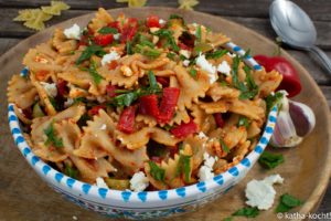 Türkisch inspirierter Nudelsalat Türkisch inspirierter Nudelsalat - türkischer NUdelsalat