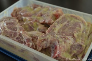 Schweinenacken_in_Whiskey_honig_Marinade