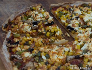 Veggie Dinkel Pizza