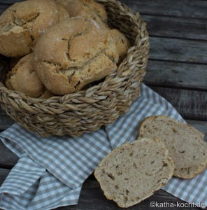 Frühstücksbrötchen mit Sauerteig