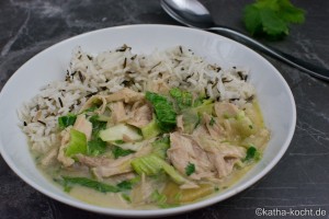 Grünes Hähnchencurry