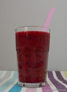 Melone-Johannisbeere Smoothie