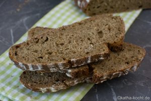 Weizenmischbrot mit Rucola