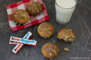 Kinderschokolade Muffins