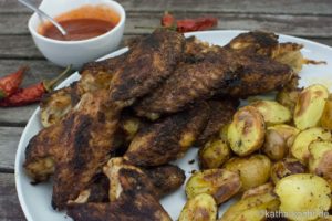 Teuflisch scharfe Chicken Wings Teuflisch scharfe Chicken Wings