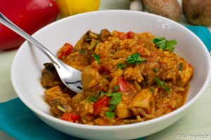 Thunfisch-Reistopf mit Tomatensauce Thunfisch-Reistopf mit Tomatensauce