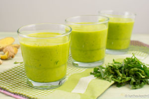 Grüner Ingwer-Avocado Smoothie Grüner Ingwer-Avocado Smoothie